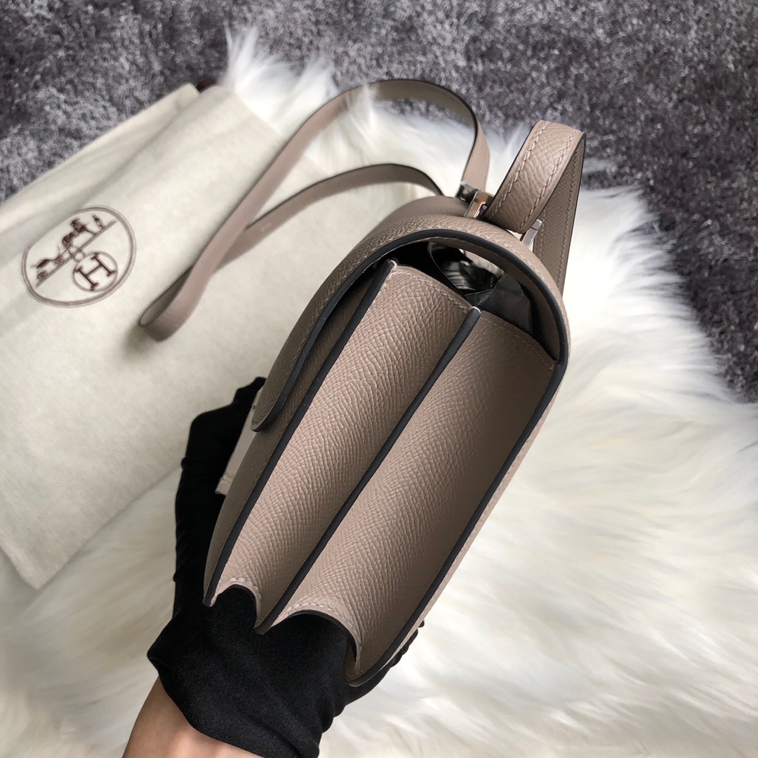 에르메스 콘스탄스18 그리스아스팔트 은장 앱송